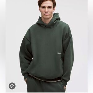 Lululemon Men's Big Cozy Pullover Hoodie - Rainforest Green